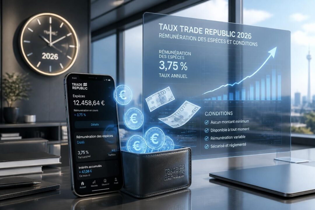 découvrez les taux trade republic pour 2026, incluant la rémunération des espèces et les conditions associées pour optimiser vos investissements.